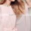 OEM Europ Girls Romantic Pink Fashion Cold Shoulder Double Layer Ruffle Jumpsuits