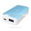 Private model 5200mah mobile phone powebank charger for samsung galaxy notes