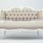 European solid wood hotel reception sofa