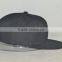 Guangzhou professional custom 100% acrylic black hat factory Flat brim hat