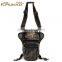 Old Fashion Design Drop Leg Bag for Men Bicycle Waist Packs