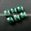 8x9mm Thick Square Peacock Green Malachite Cabochon DIY Supplies Findings 4140008