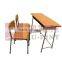 Mid-Eastern Double Desk&Chair,Wooden Student Desk and Chair