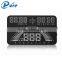 Wholesale Factory price GPS and OBD Head Up Display HUD for Car With Speed and Overspeed Display