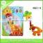 2015 hot selling non-toxic CE teethbaby rattle squeaky toys