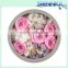 Wholesale elegant real touch preserved rose flower Multi Colored