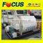 Js500 Twin Shaft Concrete Mixer with Spiral Mixing Blades