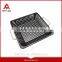 Colorful coating BBQ accessorices non-stick steel bbq grill basket