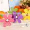 Whloesale Promotional silicone flower ball pen with pot ,advertising ball pen