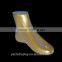Fashion Shoes Display Golden Mannequin Feet and Foot