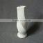 Elegant Wholesale Pure White Fish Shape Stoneware Bud Vase Small Decorative Flower Vase White Mini Bud Vase