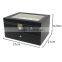 20 Grids 2-layer Display Leather Watch Jewelry Storage Case Organizer With Lock & Key
