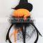 Halloween pumpkin hairband pumpkin hat design headband