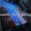 Programmble indoor rgb fireproof velvet led show screen curtain for stage background
