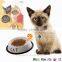 Carbon Steel with Powder Coated Food/Water Serving Cat Dog Feed Pet Bowl
