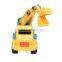 2015 hot icti audited plastic truck crane toy for kids gift,funny self-assembly educational crane toy from ICTI factory