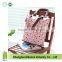 Full color printing 300D Polyester fashion tote bags with square zipper pocket