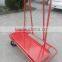 heavy duty drywall cart trolley TC4837 with 2 x swivel cast iron caster 2 x fixed cast iron caster