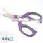 SKI0008 LFGB certificated 8-1/4" soft handle best quality kitchen scissors with safety cover