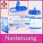 5pcs Rectangle Rice Sieve Lid Plastic PP food storage container set