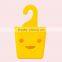 Smiling Face Shape Plastic Material PP Hanging Basket