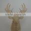2015 newest top quality wood deer head for Christmas|home decor|festival gift