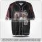 2016 customized printing baseball t-shirt sublimation baseball jersey