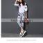 hot sale new model female jeans fashion design chic jeans for lady