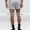 High Quality New Design Custom Drawstring Waistband Super Short 100% Cotton Jersey Fabric Grey Men's Board Sporting Shorts