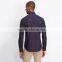 Wholesale China manufacturer slim fit solid color lightweight cotton mens shirts