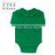 China Winter Peter Pan Collar Baby Bodysuit Custom Made One Piece Baby Jumpsuit