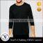 Factory Price Custom mens blank high quality black t shirts