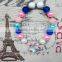 carton pendant chunky bubblegum bead baby necklaces wholesale