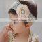 girl lace headband, newborn lace headband