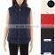 Factory Wholesale LOW MOQ Custom design winter lady quilted vest