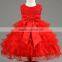 (High Quality)Baby Girls Party dress evening dress girls cotton frock designs Princess dress