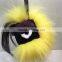 2017 latest nice look Bird shape racccoon fur accessories for women