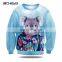 custom printed logo sweater , men's patterned sweater sale