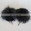 Double pompom hairband lovely fur fashion real raccoon fur pompom accessory