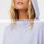Women pullover cropped dolman style long sleeves hoodie and super ccomfy shorts set