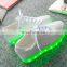 OEM Low MOQ customized footwear woman mens luminous LED light up shoes