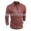 2016 Custom Jacket PU Leather Coat For Men