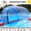 Transparent PVC tarpaulin of durable inflatable floating water walking ball for rent