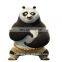 Kungfu panda plush toy . Giant kungfu Panda doll posed in a realistic stance. custom design logo stuffed plush toys