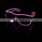 Wholesale led flashing light up el glasses glow el Wire Party Glasses