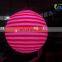 led lighting inflatable balloon/hanging inflatable lighted sphere/led christmas lights sphere