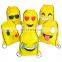 custom cute kid's emoji drawstring backpack in assorted emoji styles for children