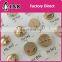 Custom made zinc alloy fix jeans button for women jeans