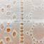 OLF 09588 layering flower design hole malaysia lace embroidery fabric for dress