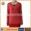 Women v neck wholesale pullover sweater